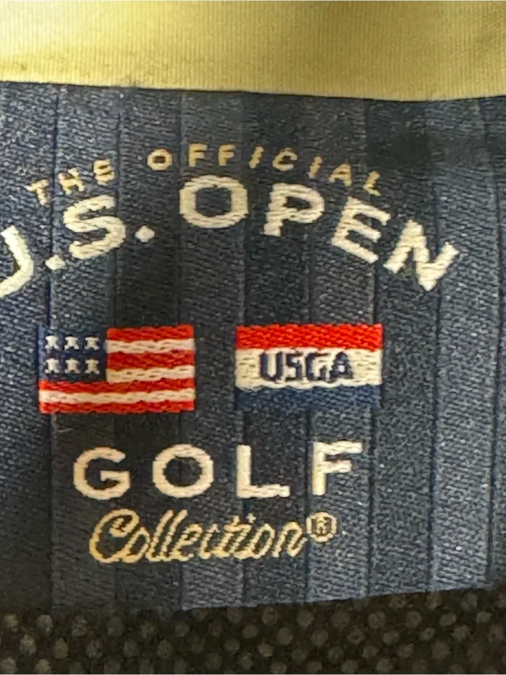 US Open Oakmont Blue Embroidered Zip Windbreaker Golf Jacket Men’s Large
